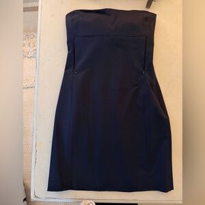 Ralph Lauren Strapless Black Dress sz 2